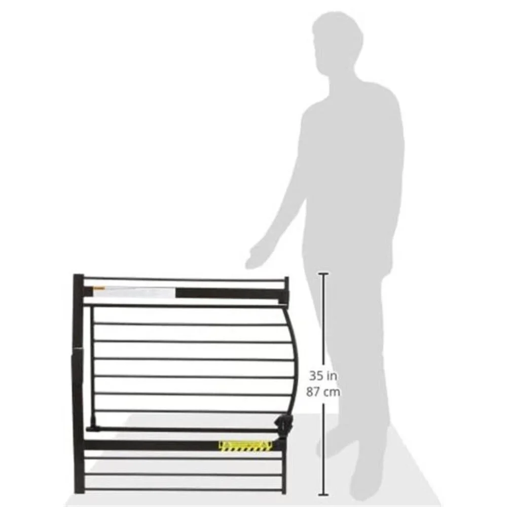 Easy Step Arched Décor Walk Thru Baby Gate, Includes 4-Inch Extension Kit,4 Pack